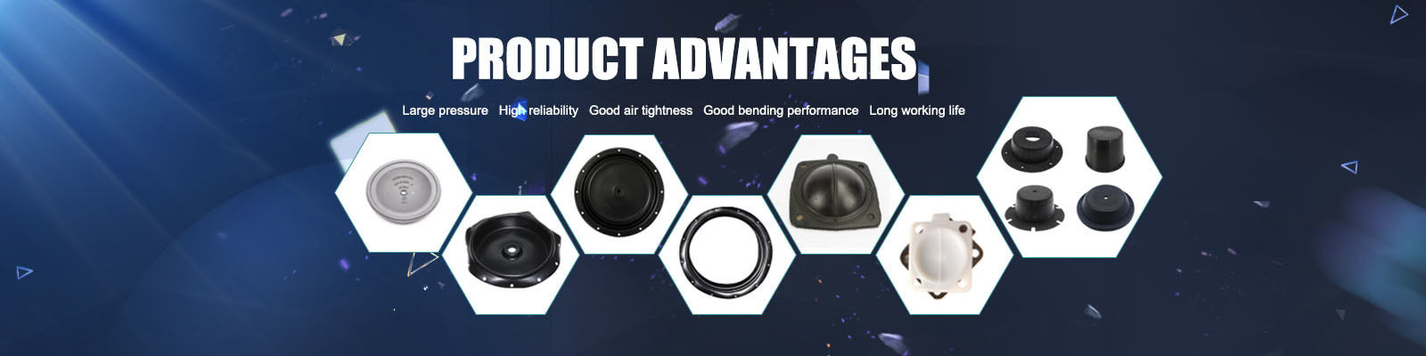 Diafragma de la válvula del pulso