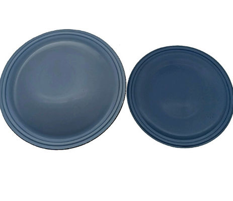 Black NBR PTFE Rubber Diaphragm For Metering Equipment Alkali Resistance