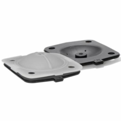 Calidad  PTFE Face Peroxide Cured EPDM Backing Rubber Diaphragm Seals CEMU Code 5M Fábrica