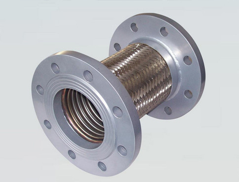 Acero inoxidable flexible DN 1/4-12 pulgadas manguera de metal corrugado con brida de montaje