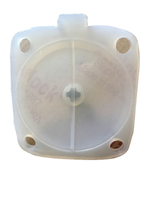 Diafragma de goma compuesto de PTFE para las válvulas de escape sumergidas de categoría alimenticia