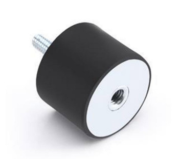 Absorbente de choques de caucho - Reducción del ruido Material alto Composición del caucho Tipo elastómero
