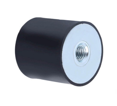 Absorbente de choques de caucho de alta durabilidad en luz negra y fiable