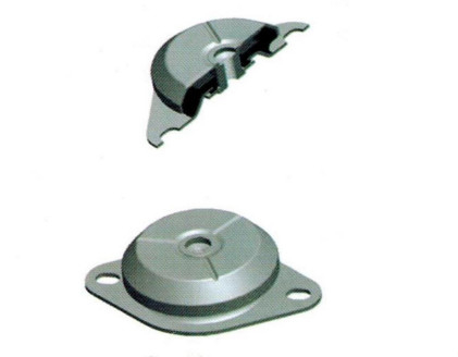 Cojines de goma durables de la rueda con resistencia térmica de la amortiguación de choque y