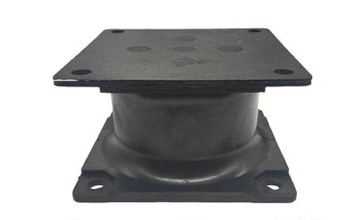 Absorbedor de choques de caucho de tipo elastómero con alta resistencia a las vibraciones y bajo mantenimiento