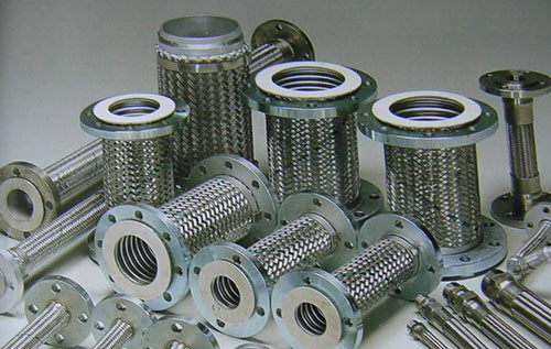Acero inoxidable flexible DN 1/4-12 pulgadas manguera de metal corrugado con brida de montaje