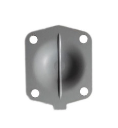 Diafragma compuesto resistente de alta temperatura con PTFE y EPDM de goma para los usos industriales