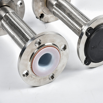 Flexible manguera de acero inoxidable flexible bajo impacto ambiental y flexible