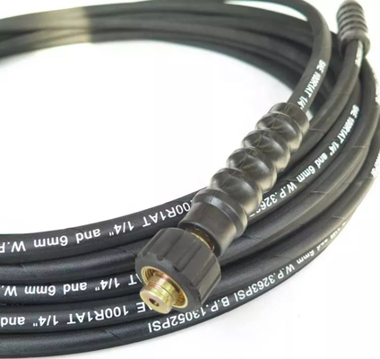 Excavador de enrrollamiento Hydraulic Rubber Hose 45MPA de la bomba concreta