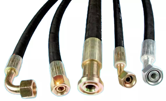 OEM de goma modificado para requisitos particulares del conducto 6mm-1000m m de la manguera hidráulica de la presión baja