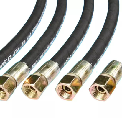 Manguera de aire da alta temperatura de alta presión de la resistencia de la cubierta de la fibra 6mm-1000m m