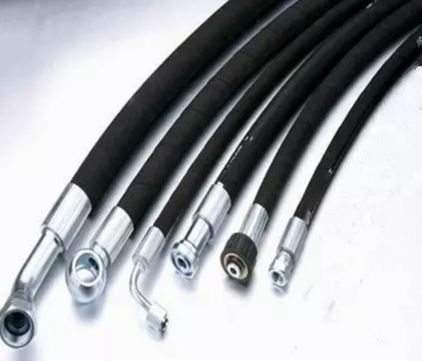 75-250 el tamaño que cabía la fibra sintética trenzó al OEM de la manguera del compresor de aire de la manguera de aire NR SBR 6mm-1000m m