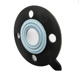 DN10 al equipo neumático compuesto de goma del diafragma de la bomba de la junta PTFE del reborde DN100