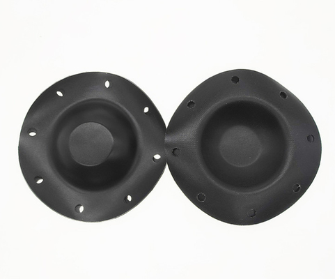 Diafragma de goma de la alta de rasgado de la fuerza válvula material del neopreno para la válvula rotatoria del escape de la presión baja