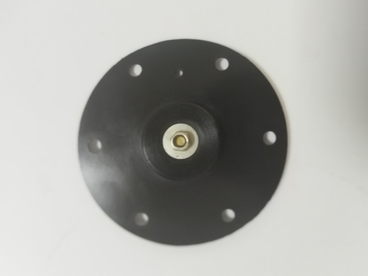 Diafragma de válvula solenoide de resistencia química con amplio rango de temperatura de funcionamiento en acabado negro