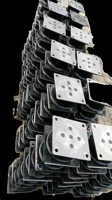 Absorbedor de choques de caucho cilíndrico Resistencia a las vibraciones Reducción del ruido para un amplio rango de temperaturas