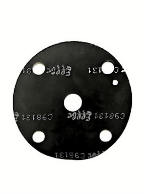 Diafragma de caucho de conjunto de válvulas de baja compresión que ofrece alta resistencia y estabilidad a largo plazo para sistemas de válvulas industriales