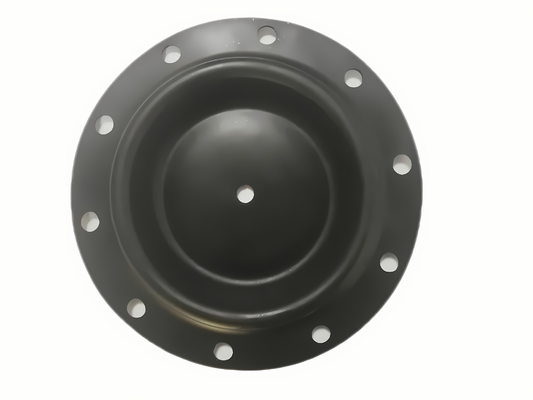 Diafragma de válvula neumática de alta temperatura con estructura de diafragma avanzada y diseño negro/gris/blanco