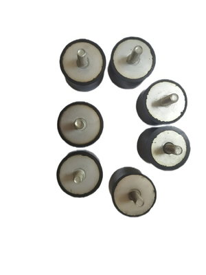 Durómetro de dureza del absorbente de choque de caucho Calificación de alta 42 mm Para rigidez axial de 50 N / mm en aplicaciones de trabajo pesado