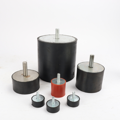 Absorbente de choques de composición de caucho de tipo elastómero para material negro