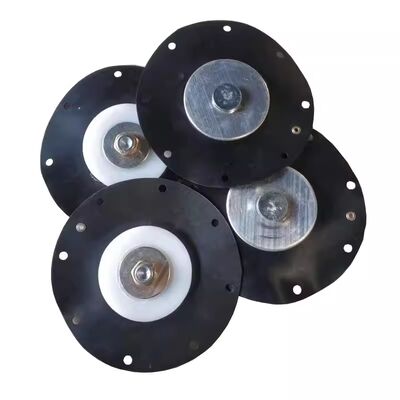 Rango de temperatura: menos 20 a 150 grados Celsius. Diafragma de válvula de pulso. Superficie pulida con tornillos de acero inoxidable 304. Duradero.