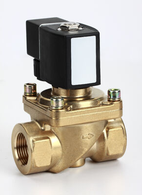 Válvula solenoide industrial Válvula de control eléctrica duradera para aplicaciones de gas fluido y agua con rendimiento