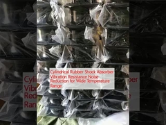 Absorbedor de choques de caucho cilíndrico Resistencia a las vibraciones Reducción del ruido para un amplio rango de temperaturas